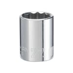 1/2-in Drive 22mm 12 Point Shallow Socket