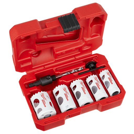 7 Pc Hole Dozer Mechanic's Hole Saw Kit