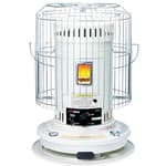 Sengoku Indoor & Outdoor Kerosene Heater, 23,500 BTU, Portable Use, White - Cordless Space Heater for Home, Garage, Basement, and Camping
