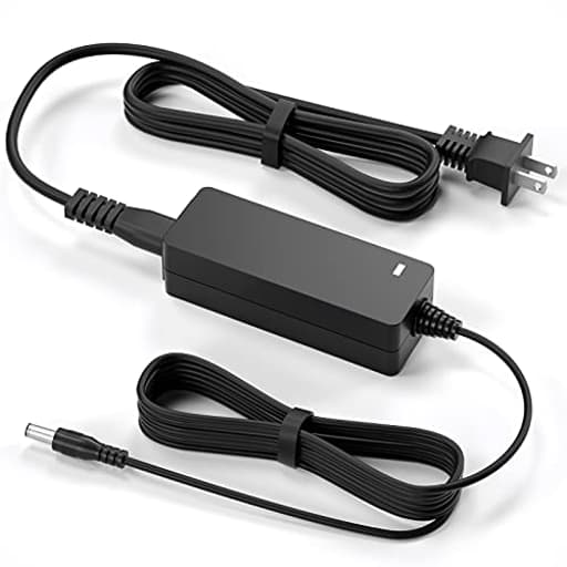 Replacment for LG Monitor Power Cord 19V DC Power Supply for LG Electronics 27" 24" 23" 22" 20" 19" LCD LED HD TV Monitor Widescreen Power Adapter Cord