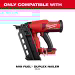 8D 2-1/4” x .131” Collated Duplex Nails