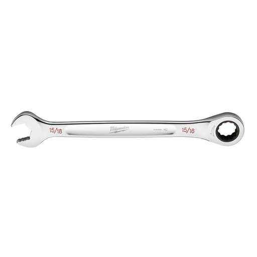 SAE Ratcheting Combination Wrench