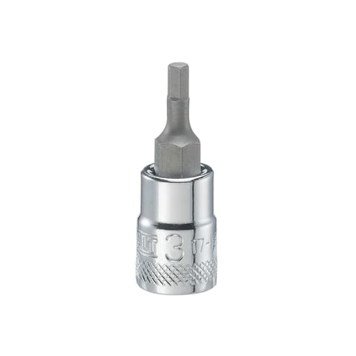 1/4 in Drive Hex Bit Metric Socket (3 mm)