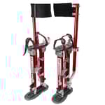 I-BMDS2440 BuildMan Grade 24-in. to 40-in. Drywall Stilts 2-Pack, Anodized Aluminum Stilts for Adults, Drywall Tools for Home Improvement, Paint Stilts with Anti-Fatigue Comfort Straps