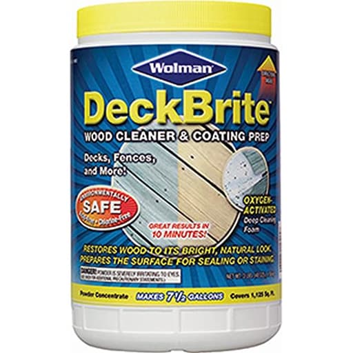 16003 3-Pound Jar Wolman Deckbrite Wood Cleaner and Coating Prep