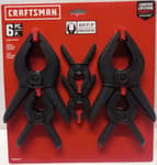 6Pc Spring Clamp Set