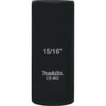 15/16" Deep Well SAE Impact Socket with 1/2" Drive