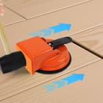 Heavy Duty Floor Gap Fixer Tool, Plank Grabber with Suction Cup(D: 4.84 Inch), Flooring Gap Repair Tool for Wood, Tile, Vinyl, Laminate Flooring Tools, Flooring for Widths 5 Inches and Above