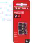 Impact Rated 1-In. Phillips #2 Screwdriving Bits