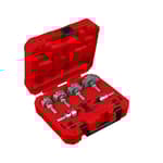 One-Piece Carbide Hole Cutter Set: 8PC