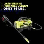 1800 PSI 1.2 GPM Electric Pressure Washer