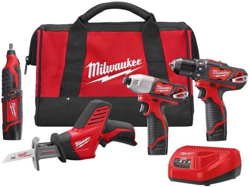Cordless LITHIUM-ION 4-Tool Combo Kit