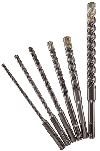 4-Cutter SDS Plus Rotary Hammer Drill Bits