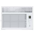 Window Air Conditioner Unit, 6,000 BTU for Small Rooms up to 250 sq ft. with Adjustable Fan and Cooling Settings, Perfect for Small Bedroom or Living Room, Easy Install Kit Included, White
