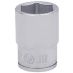 1/2 Dr 6-Point Shallow Socket