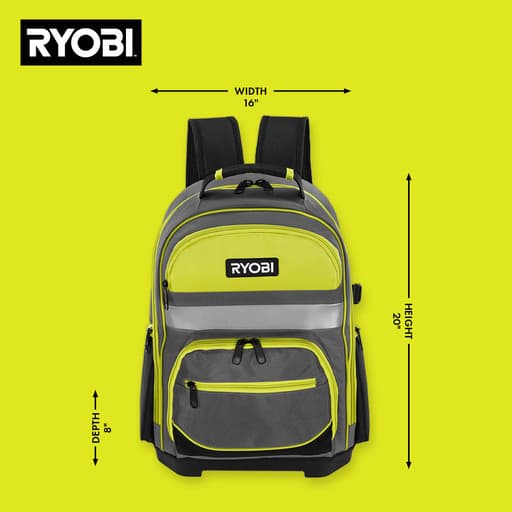 16" Backpack with Tool Organizer