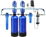 Whole House Well Water Filter | 500K Gallons | UV, Carbon & KDF | Salt-Free Softener Alternative | Install Kit | Tackles up to 99.99% Chlorine, Bacteria, Viruses & Scale | EQ-WELL-UV-PRO-AST