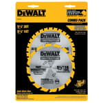5-3/8 in. 16T/30T Construction Saw Blade Combo Pack