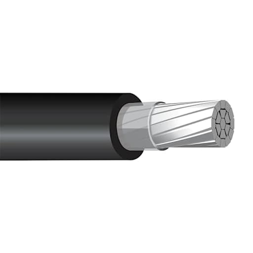 1/0 AWG Aluminum XHHW-2 Building Wire XLPE Insulation Cable 600V