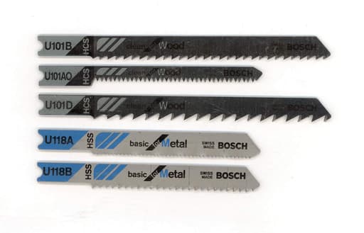 U-Shank Jig Saw Blade Set for Wood and Metal