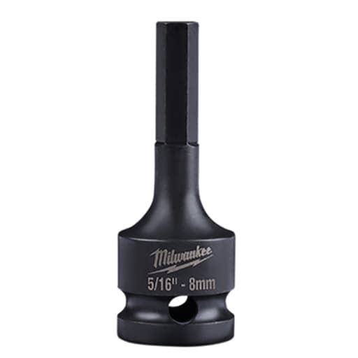 Lineman's 1/2" Drive 5/16" - 8mm Hex Bit Socket