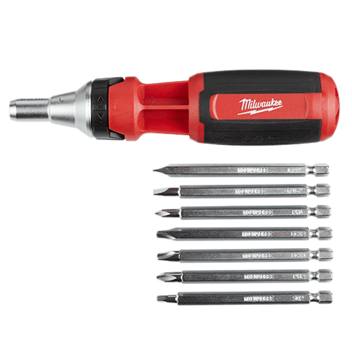 9-in-1 ECX Drive Ratcheting Multi-bit Screwdriver