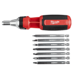 9-in-1 ECX Drive Ratcheting Multi-bit Screwdriver