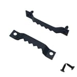 50 Pack Small Sawtooth Picture Hangers - Steel Picture Hanging Solutions with Screws, for Hanging Clock Paintings Artwork Frame Hooks