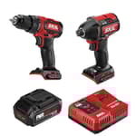 Brushless 20V Drill Driver & Impact Driver Kit