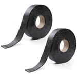 2 Rolls 2in x 33 FT Asphalt Crack Tape Self-Adhesive Asphalt Crack Filler Asphalt Joint Repair for Driveway Parking Lot Roof Asphalt Cement Road(3mm Thick), No Torch Required