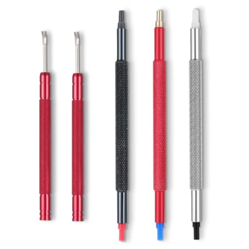 5 Pcs Watch Hands Repair Tool Kit, Stainless Steel Watch Hand Setting Tool, Pusher Set, Pointer Adjustment Tool