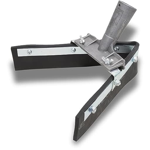 V-Shaped Crack Squeegee Heads, V-Shaped Blade Style, Made in The USA, 10156