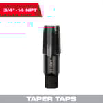 3/4"-14 NPT Straight Flute Taper Tap