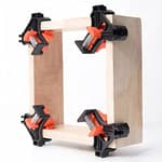 90 Degree Corner Clamps,Wood Working Tools, 4PCS Right Angle Clamps, Clip Clamp Tool for Woodworking Corner Clip Fixer Corner,Woodworking Gifts for Men