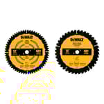 40T/60T 12 in. Large Diameter Circular Saw Blades Combo Pack