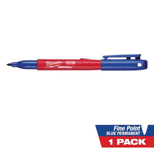 INKZALL Blue Fine Point Markers
