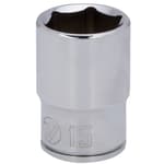 3/8 Dr 6-Point Shallow Socket