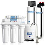 Systems TO-SOLUTION-15 Whole House Water Filter, Salt Free Water Softener & Reverse Osmosis Drinking Water Filtration Systems for 3-6 Bathrooms