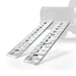 72" x 14" Aluminum Ramps, 10000 LBS Capacity, Heavy-Duty Ramps with Serrated Cross Rungs for Maximum Traction, Universal Loading Ramp for Motorcycle, Tractor, ATV/UTV, Trucks, Lawn Mower, 2PCS