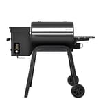 Zelos-450 Electric Wood Pellet Smoker Grill – A.I. Smart BBQ Grill with WiFi, 7-in-1 Outdoor Grill & Smoker, PID Controller (Up to 500°F), 450 sq.in Cooking Area, Meat Probe