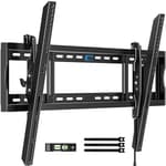Heavy Duty Tilt TV Wall Mount Bracket for 48-120 Inch Flat/Curved TVs, 200Lbs Capacity, Fits 16/18/24 Inch Studs, Max VESA 800x600mm for LED OLED LCD