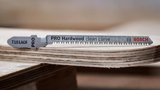 PRO Hardwood clean curve Jigsaw Blade