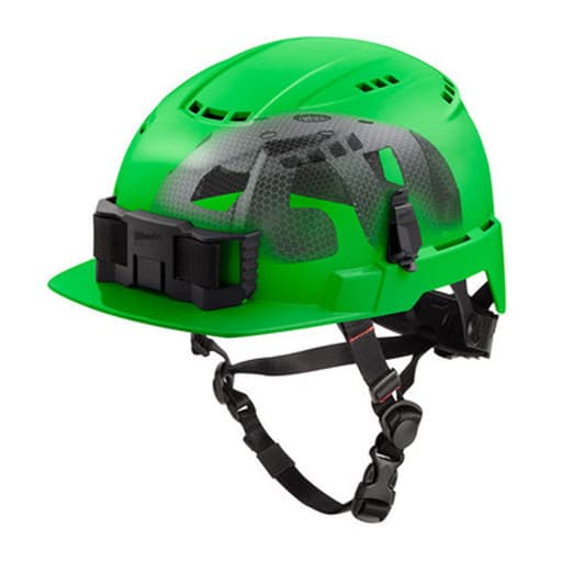 Front Brim Vented Safety Helmet with Impact Armor Liner