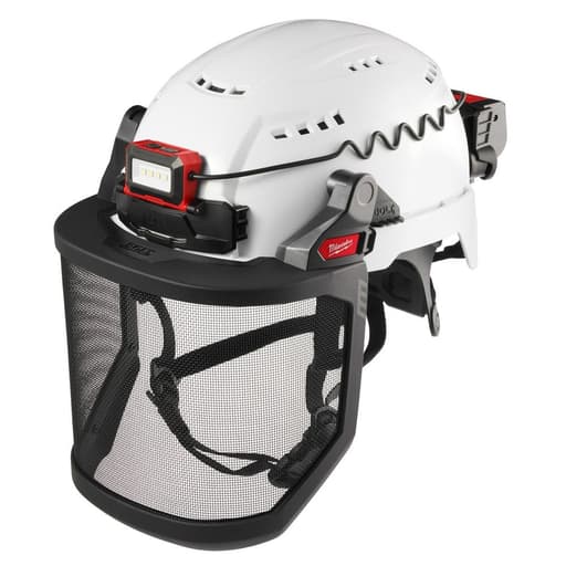 Full Face Shield - Metal Mesh
