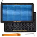 Air Conditional Replacement with Activated Carbon for Tesla Model 3 Model Y HEPA Cabin Air Filter Accessories 2016-2024/2025/2026 Juniper Highland Upgraded Version