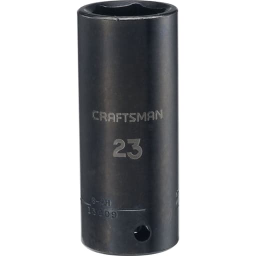1/2-in Drive 23mm Metric Deep Socket
