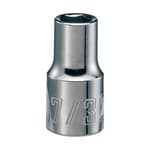 1/4-in Drive 7/32-in 6 Point SAE Shallow Socket