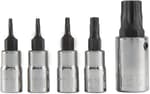Tamperproof TORX Bit Socket Set (5 pc)