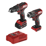 Brushless 12V Drill Driver & Impact Driver Kit