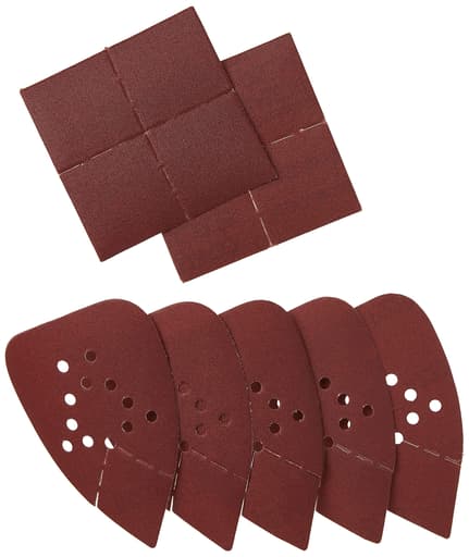 Sandpaper Assortment for MOUSE Sander, 220-Grit, 5-Pack